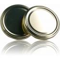 TO 63mm gold pasteurisierbarer Deckel