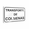 Sticker "Transporte de colmenas" Bee signs