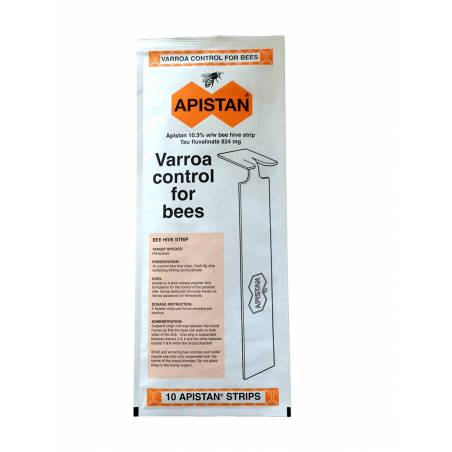 Apistan varroa (plus de 5 ruches) Les Médicaments Contre Le Varroa (avec prescription vétérinaire)