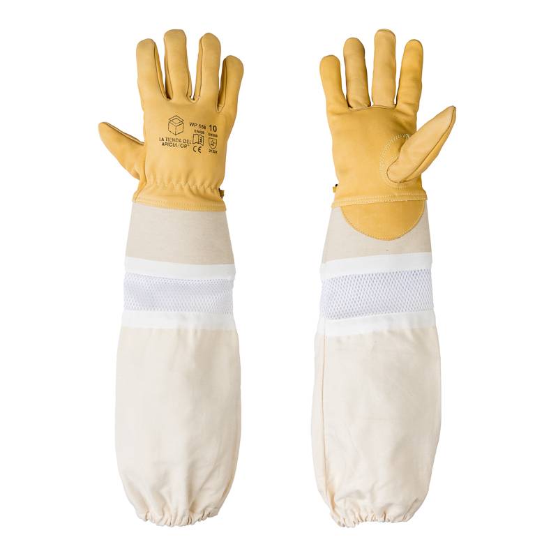  2 pares de guantes de algodón blanco para preparación