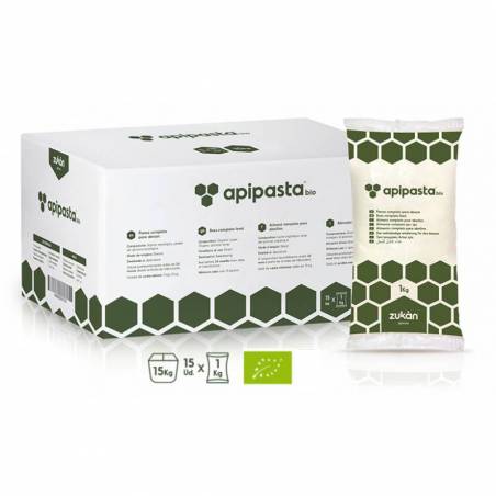 Apipasta BIO ecológico 15 kg Alimentos de Mantenimiento para abejas