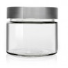 Glass Jar High Mouth 212ml without lid Honey Crystal Jars