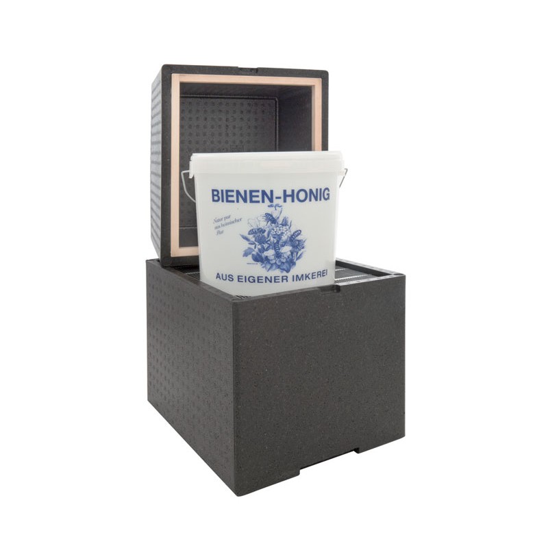 Heated Thermo Box with Heating Foil and Thermostat Honey heaters