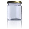 Glass Jar B250 250 ml (350g honey) without lid Honey Crystal Jars