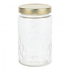 Honey Glass jar APIARI 1kg Honey Crystal Jars