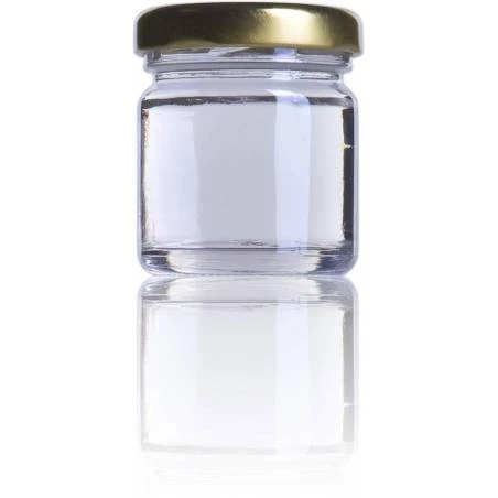 Glass jar 1.5oz 41ml HONEY PACKAGING