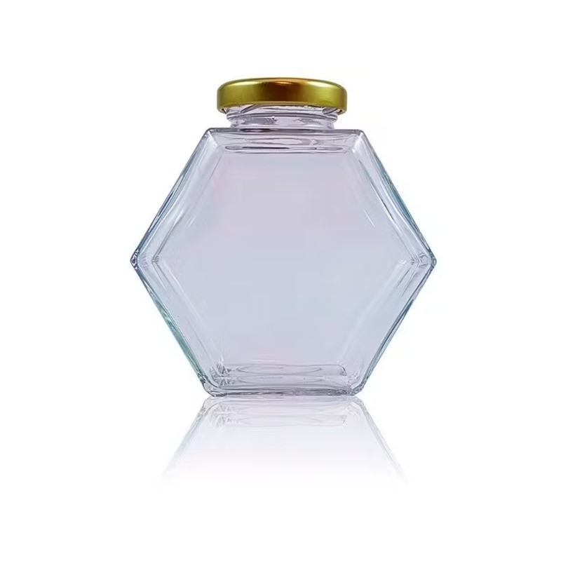 Premium Glass jar Monaco 260 ml Honey Crystal Jars