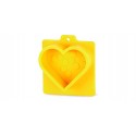 Honeycomb Heart Silicone Mold Artisanal Soap Making