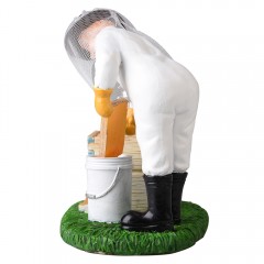 Resin Figure - Beekeeper Harvesting Honey Gifts and others