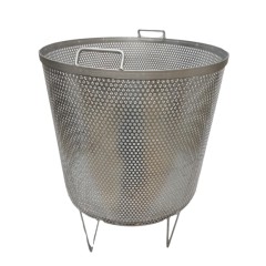 Strainer with basket for honey drums Honey Strainers