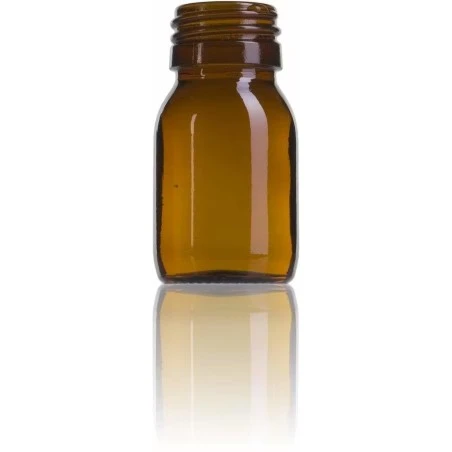 Amber Glass 20ml for Jelly PP28 (Cap Not Included) Jelly or propolis jars