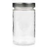 High Mouth Glass Jar 445ml without lid Honey Crystal Jars