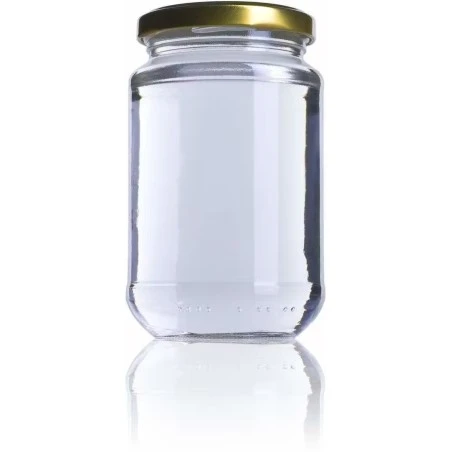 Glass jar A370 Honey Crystal Jars