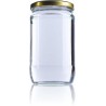 Glass Jar N720 Normalisse without lid Honey Crystal Jars