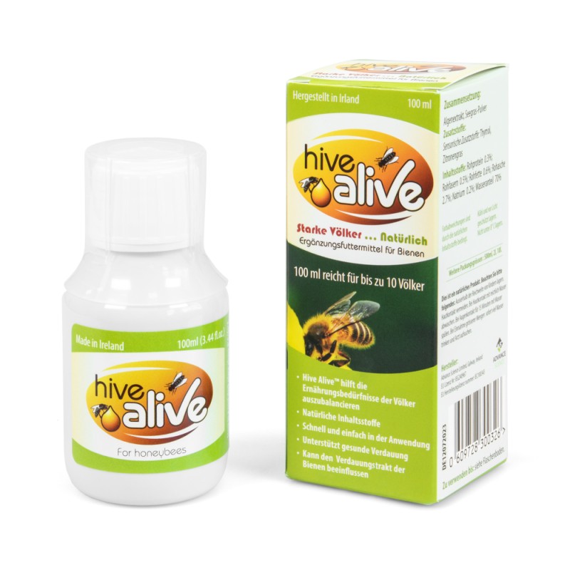 Hive Alive 100ml Refuerzos nutricionales para las abejas