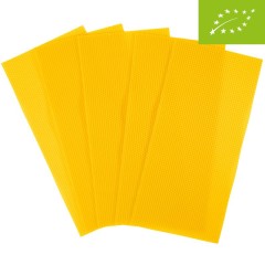 Feuilles de Cire Gaufrée CERTIFIEE BIO 5kg Cire