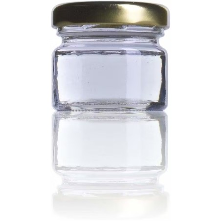 B1 Glass Jar 1 oz 33ml Honey Crystal Jars