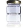 B1 Glass Jar 1 oz 33ml without lid Honey Crystal Jars