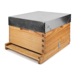 12 frames Dadant Blatt hive with frames and super