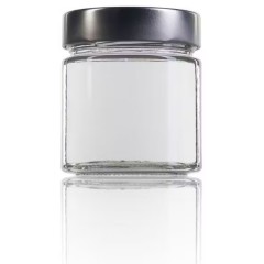 Glass Jar Aura 250ml high neck Honey Crystal Jars