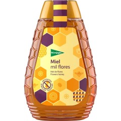 Frasco de mel anti-gotejamento 350g