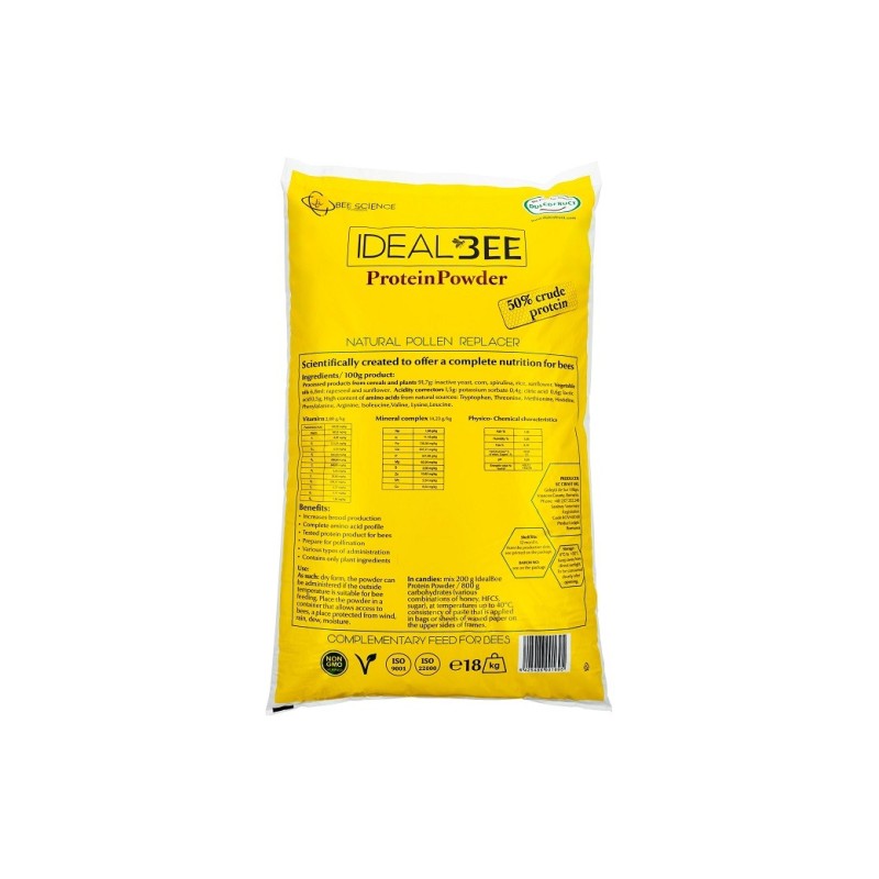 Polvere Proteica per Api IdealBee Protein 18kg