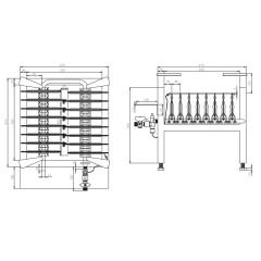 Gas burner PRO Bee Wax melters