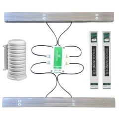 Monitoring Kit K2 PRO: BroodMinder Aluminum Scale + 2 BroodMinder Brood Sensors + Cell Hub Apiary monitoring and security