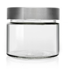 Glass Jar High Mouth 212ml TO66 Deep - Packs de 25 u. Honey Crystal Jars