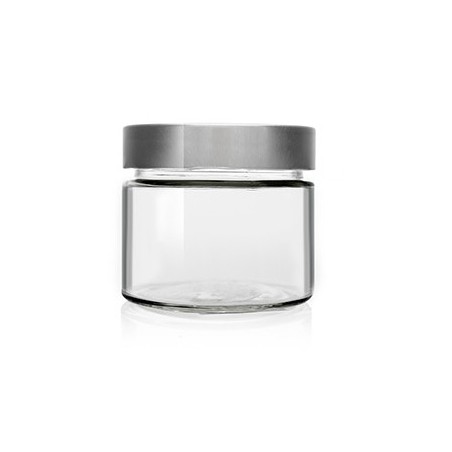 Glass Jar High Mouth 212ml TO66 Deep - Packs de 25 u. Honey Crystal Jars