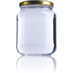 Honey Jar Pot-720 (950g honey) - Pack of 16 units Honey Crystal Jars