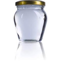 212 Orcio glass jar TO63 - Pack of 25 units HONEY PACKAGING