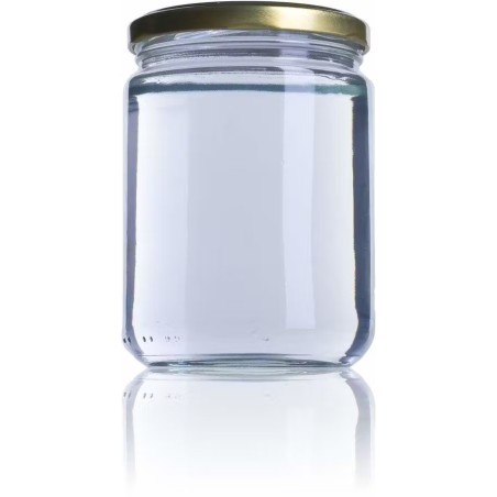 Glass Jar 16REF 445 ml TO77 - Pack of 25 units Honey Crystal Jars