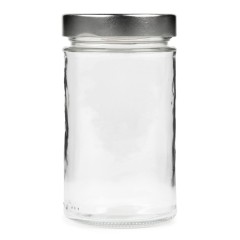 High Mouth Glass Jar 445ml TO70 Deep - Pack of 25 units Honey Crystal Jars