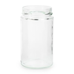 High Mouth Glass Jar 445ml TO70 Deep - Pack of 25 units Honey Crystal Jars