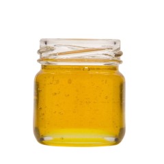 Glass jar 1.5oz 41ml TO43 - Pack of 80 units HONEY PACKAGING