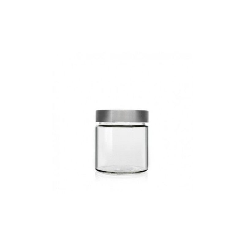 Glass jar 410ml high mouth TO82 Deep - Pack of 16 units Honey Crystal Jars