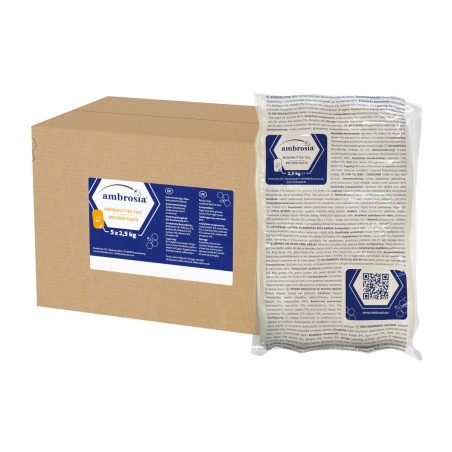 Ambrosia® 12,5kg, alimento suplementar para abelhas