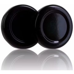 TO 48 Black Pasteurization Lid high H14. Caps and closures