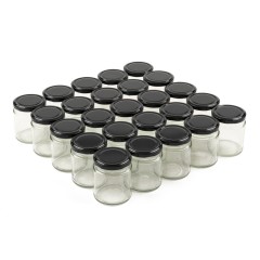 Pot en verre B250 250 ml (350g miel) TO66 - Pack 25 unités Pots en verre pour miel