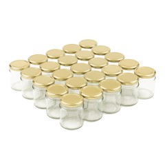 Pot en verre B250 250 ml (350g miel) TO66 - Pack 25 unités Pots en verre pour miel