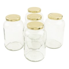 Glasbehälter Gallone 3895ml TO110 - Packs mit 5 Einheiten