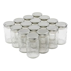 Pot en verre APIARI 1kg miel - Pack de 16 unités Pots en verre pour miel