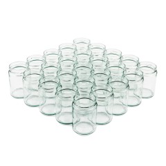 Pot en verre Aura 350 ml à col haut TO77 Deep - Packs 25 unités Pots en verre pour miel