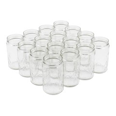 Pot en verre APIARI 1kg miel - Pack de 16 unités Pots en verre pour miel